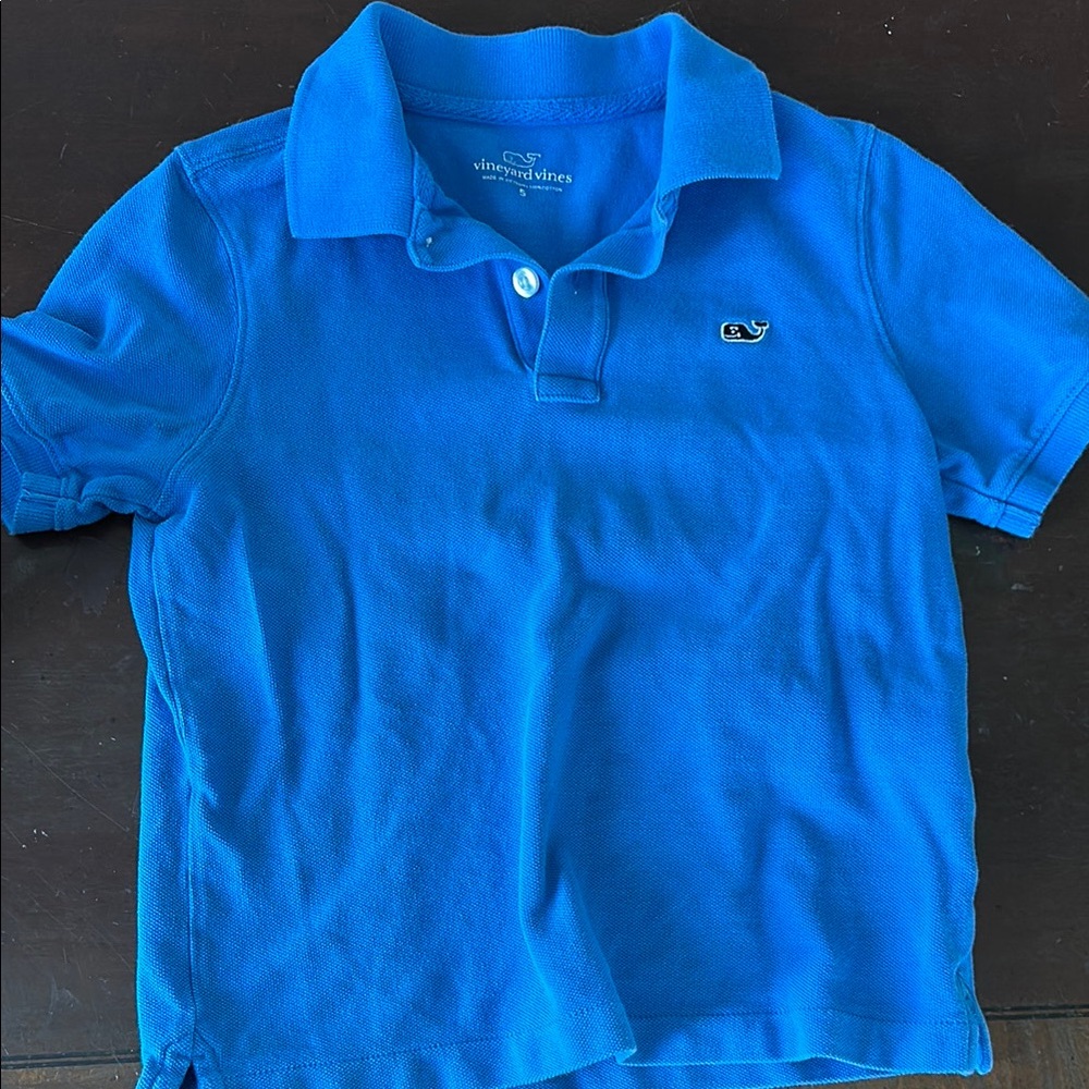 Vineyard Vines Blue Polo Shirt Classic Style